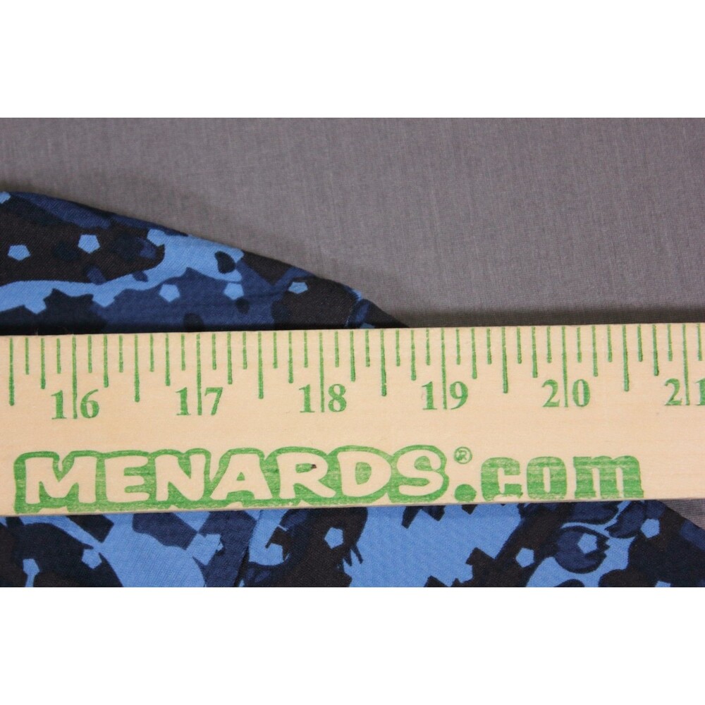 Under Armour Polo Mens Blue Camo Iso Chill Breathable Golf Performance Shirt L - Picture 6 of 9